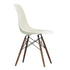 Cadeira Eames em Plástico DSW / Base dark maple